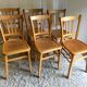 Lot of 6 chairs bistro Luterma - 60s