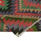 Turkish Handmade Vintage Anatolian Kilim 202 cm x 284 cm