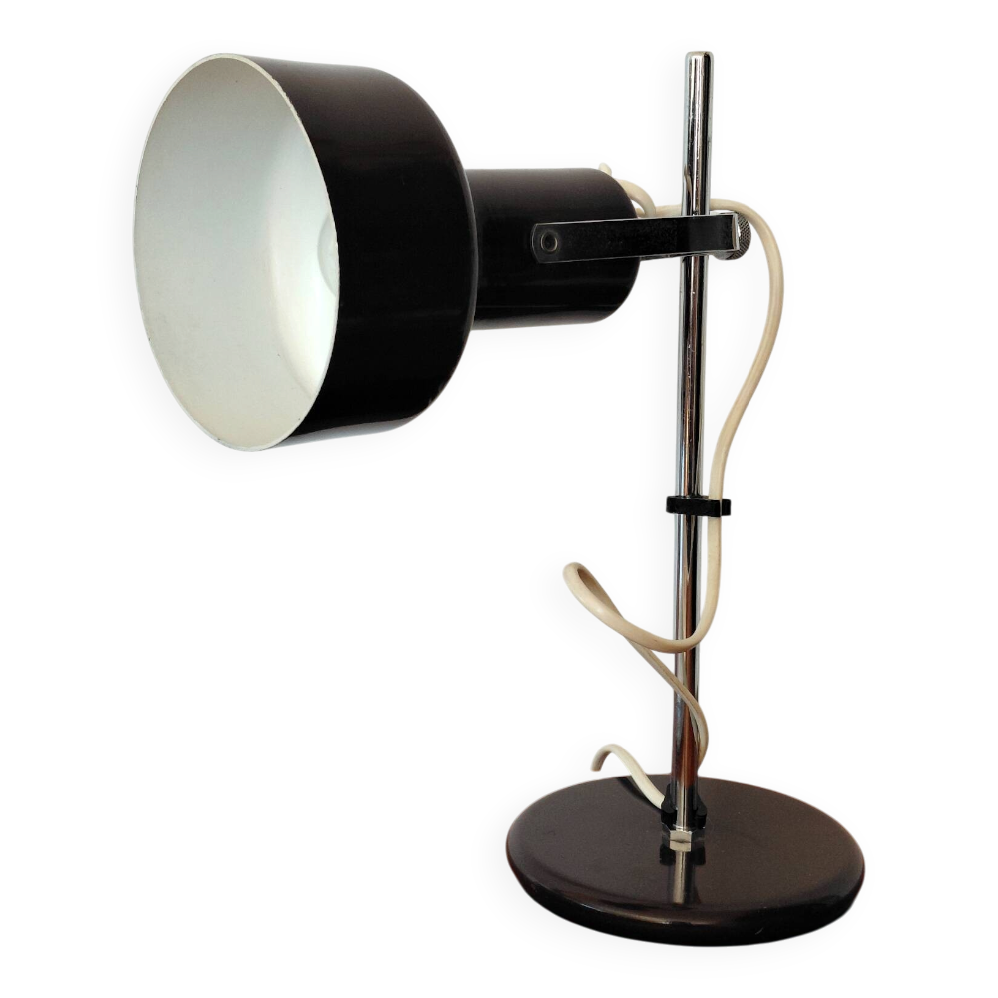 Lampe de bureau ou chevet vintage Space Age orientable-Années 70