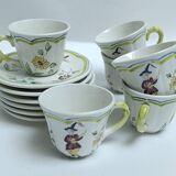 Longchamp Moustiers coffee cups