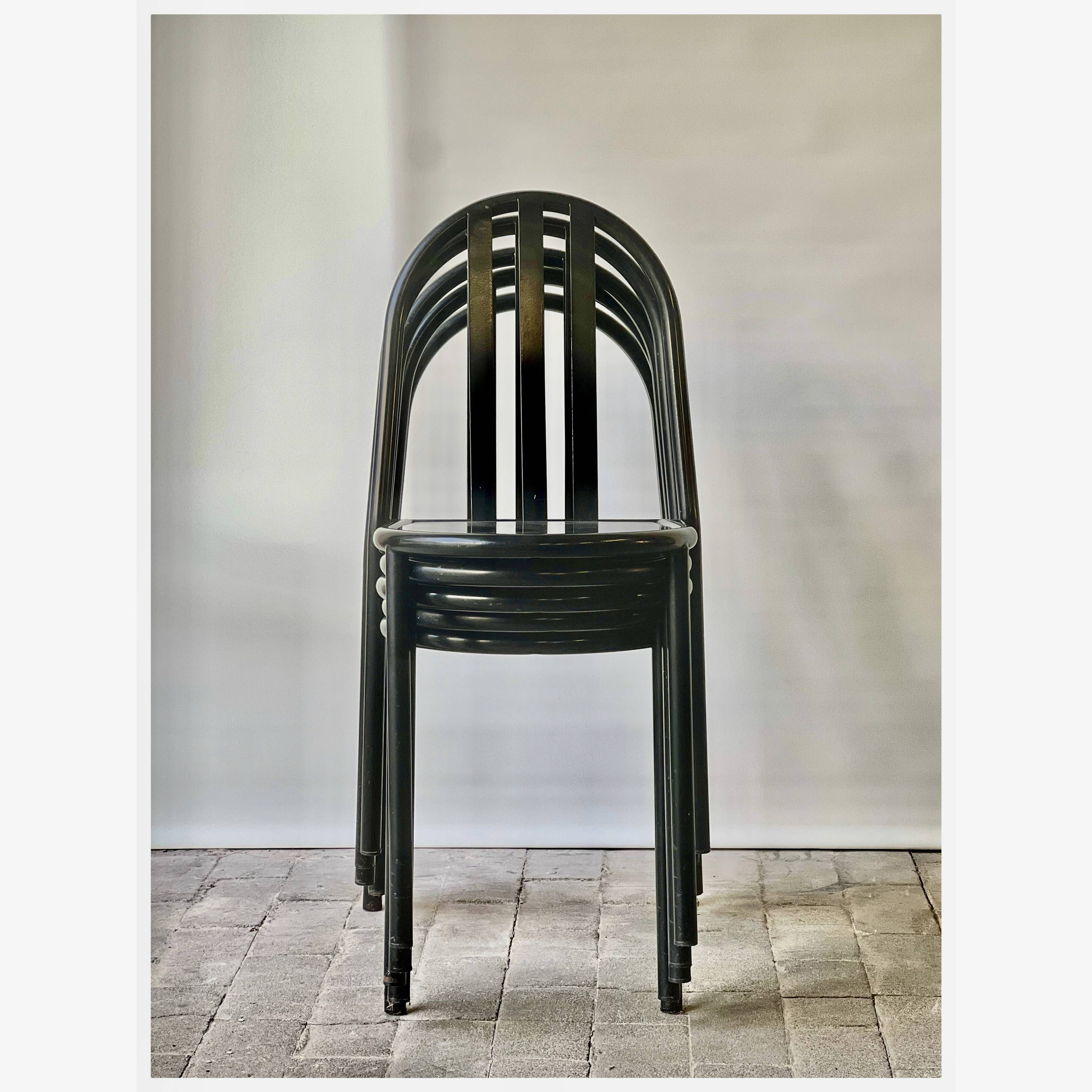 222 chair by Robert Mallet-Stevens for Pallucco Italia, 1980