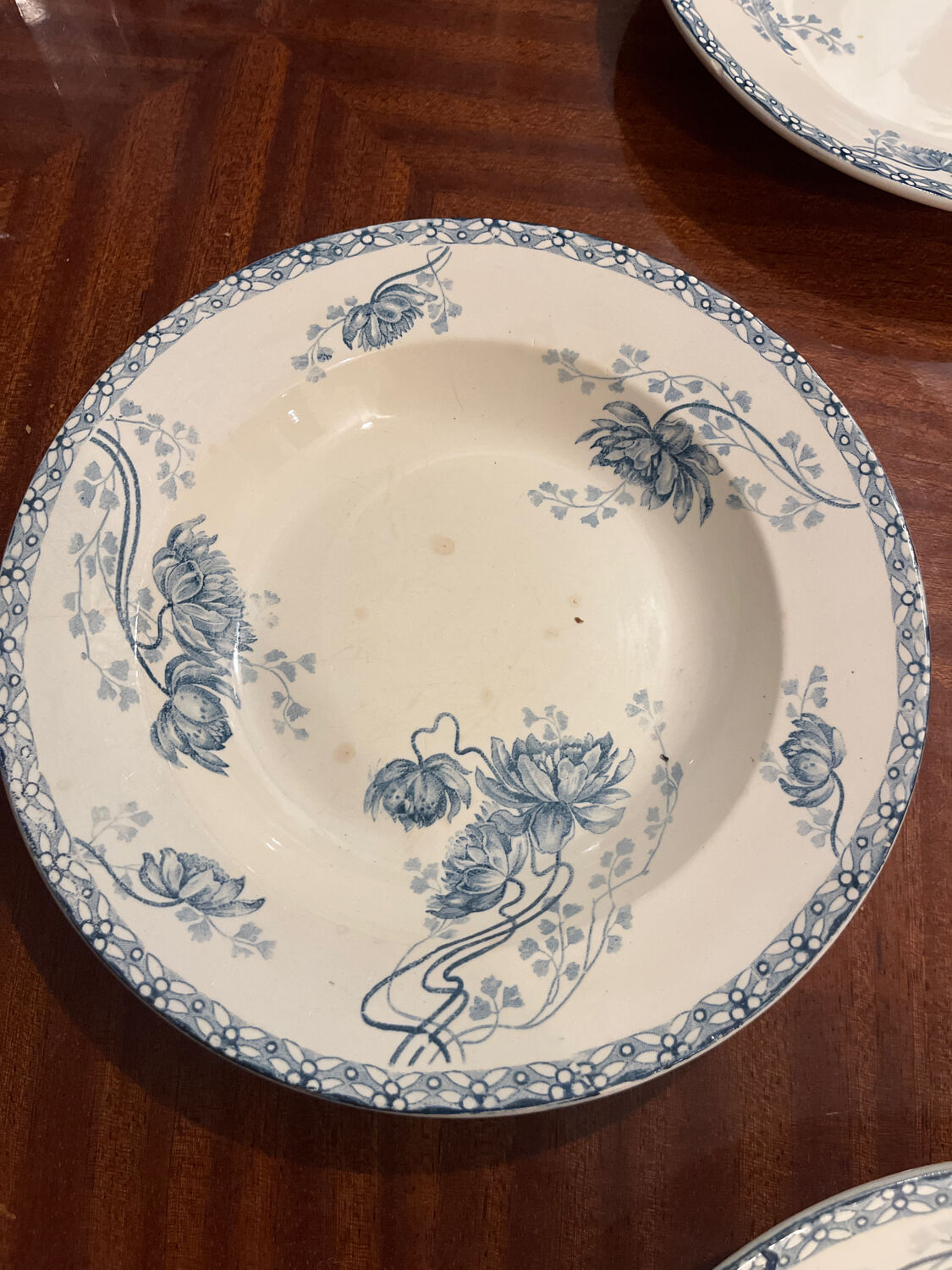 4 Royal Plates U&C Sarreguemines