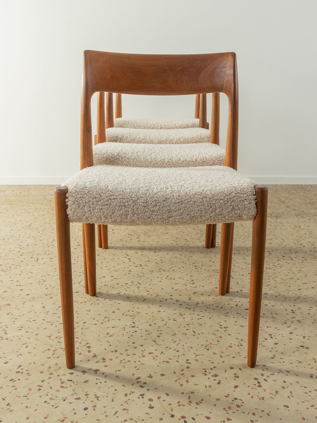 1950s Dining chairs, Nils O. Møller