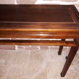 Ancienne console chinoise en bois dur, chine dynastie qing