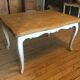 Antique dining table with extensions