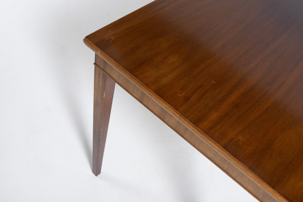 Mahogany coffee table by Frits Henningsen, 1960s Denmark