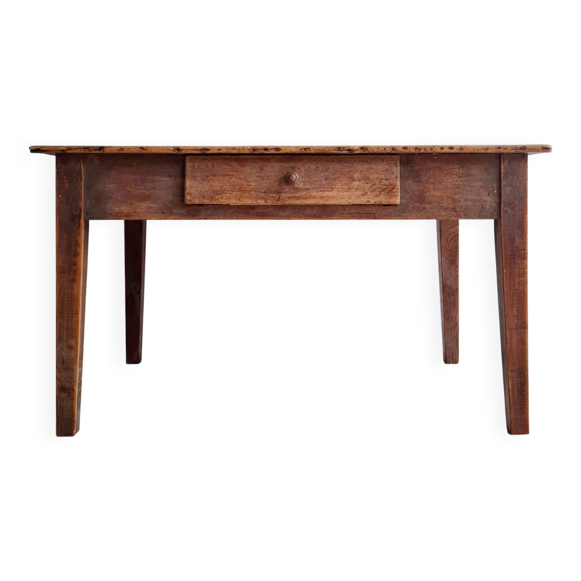 Antique low farmhouse table