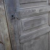 paire de grande portes en bois anciennes