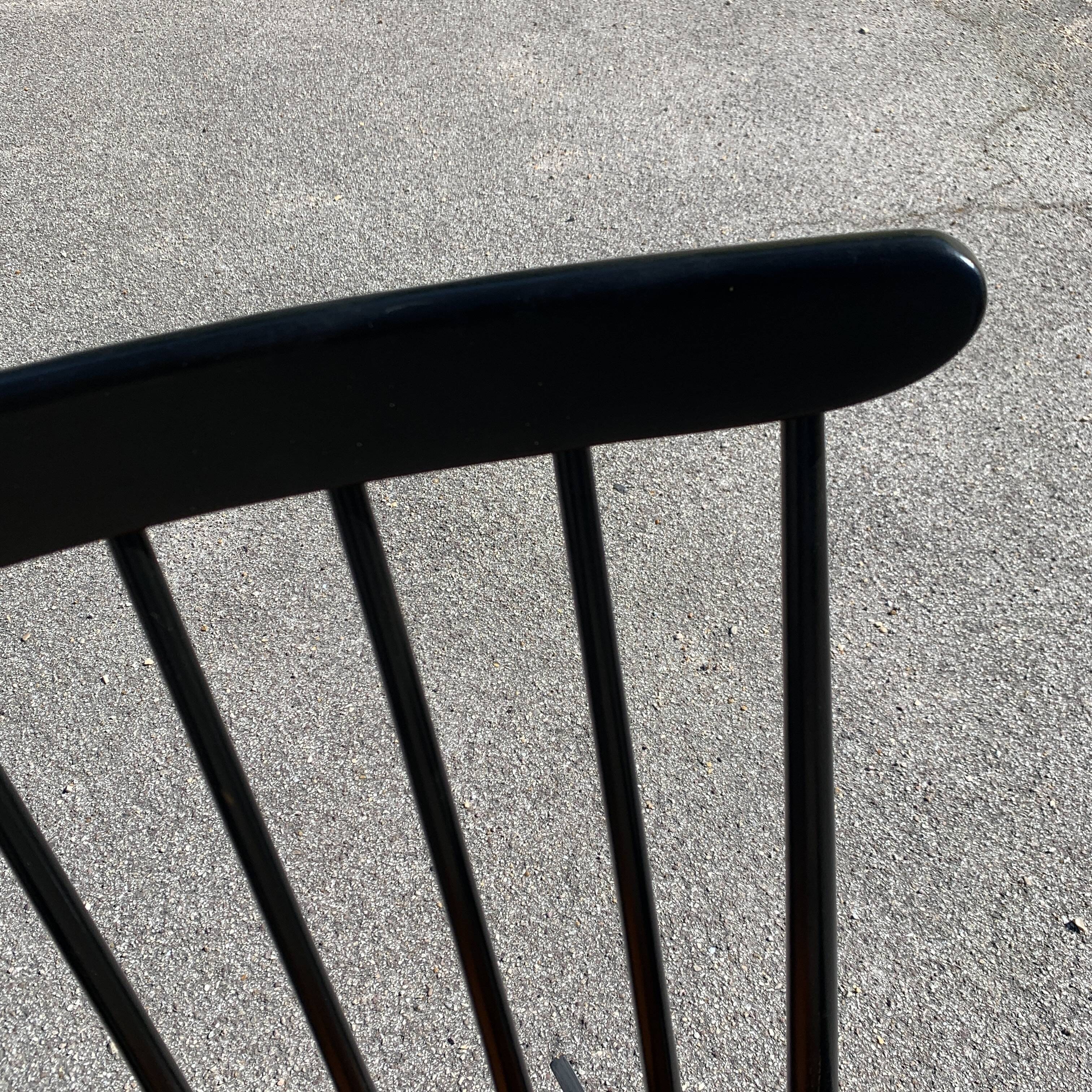 Fauteuil a bascule rocking chair scandinave