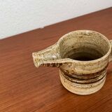 Mid-century studio pottery carafe by Tue Poulsen for Tue Keramik, 1960s.