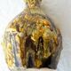 Ceramic fat lava vase