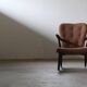 Vintage mid-century lounge chair Danish style of Arctander or Henry Schubell