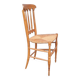 Chiavarine chair in wood and straw