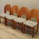 Set of four teak chairs, Danish design, 1960s, designer: Niels Koefoed, man