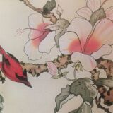 2 Vintage Chinese silk paintings