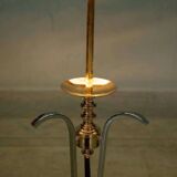 Vintage brass table lamp in Hollywood Regency style from the 50s/60s.