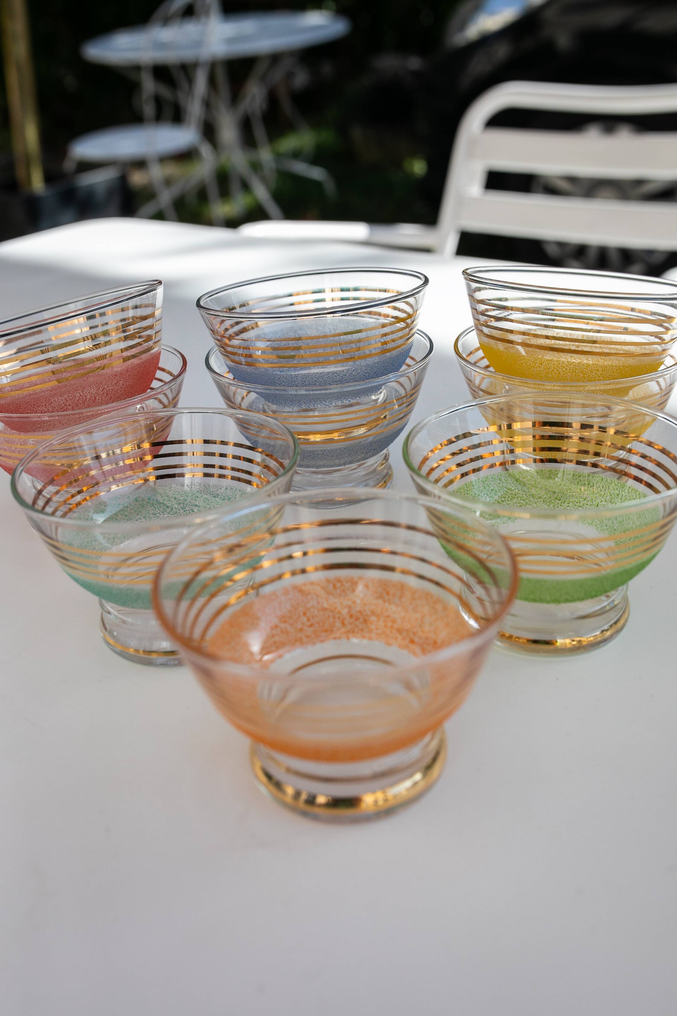 Verres granités