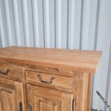 Solid wood sideboard
