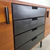 Scandinavian vintage modernist style teak sideboard