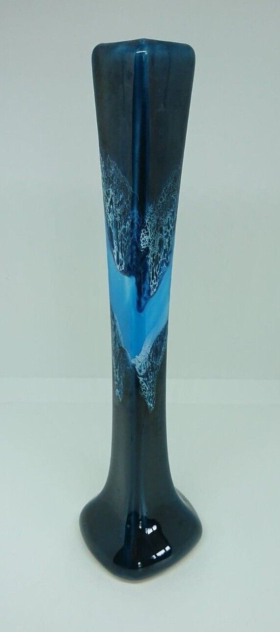Vase Soliflore Vallauris in blue shades