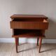 Paire de chevets en teck de style scandinave