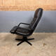 Danish Design Berg C90 Swivel armchair Leather