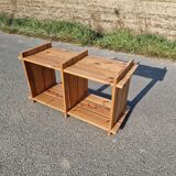 Vintage oak shelf