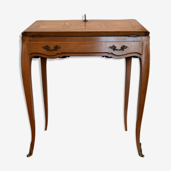 Secretary louis XV marquetry style