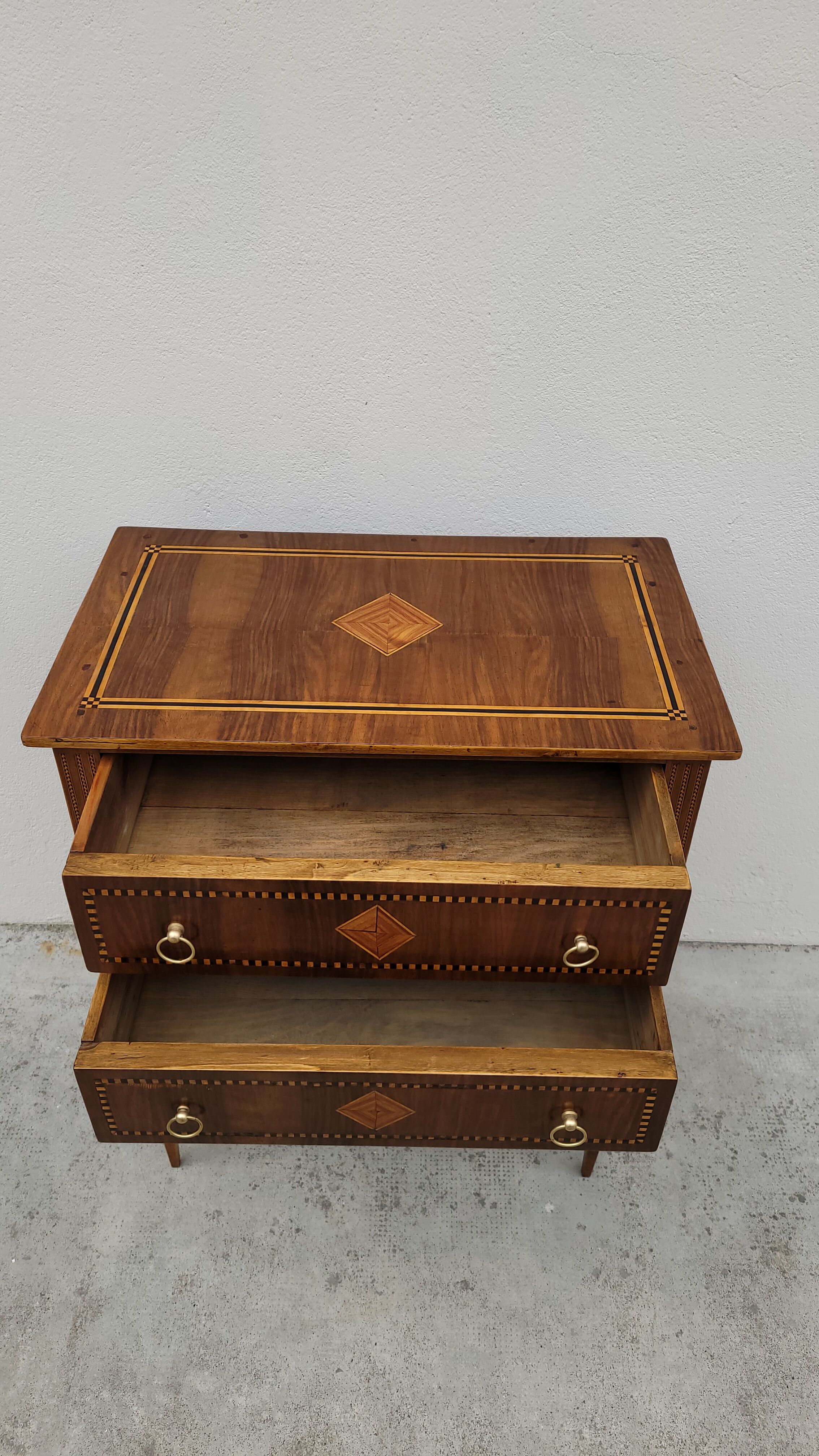 Chest of drawers period louis xvi stamped