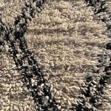 Berbere carpet beni ouarain old diamonds 155x300 cm