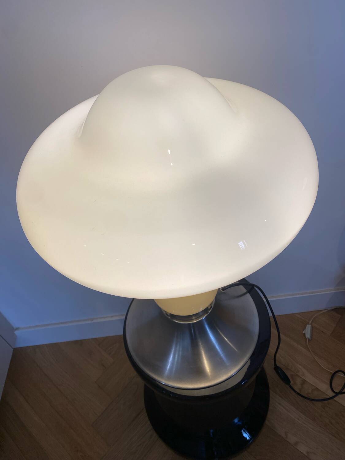 Vintage mushroom lamp