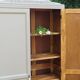 Renovated antique wardrobe - solid wood