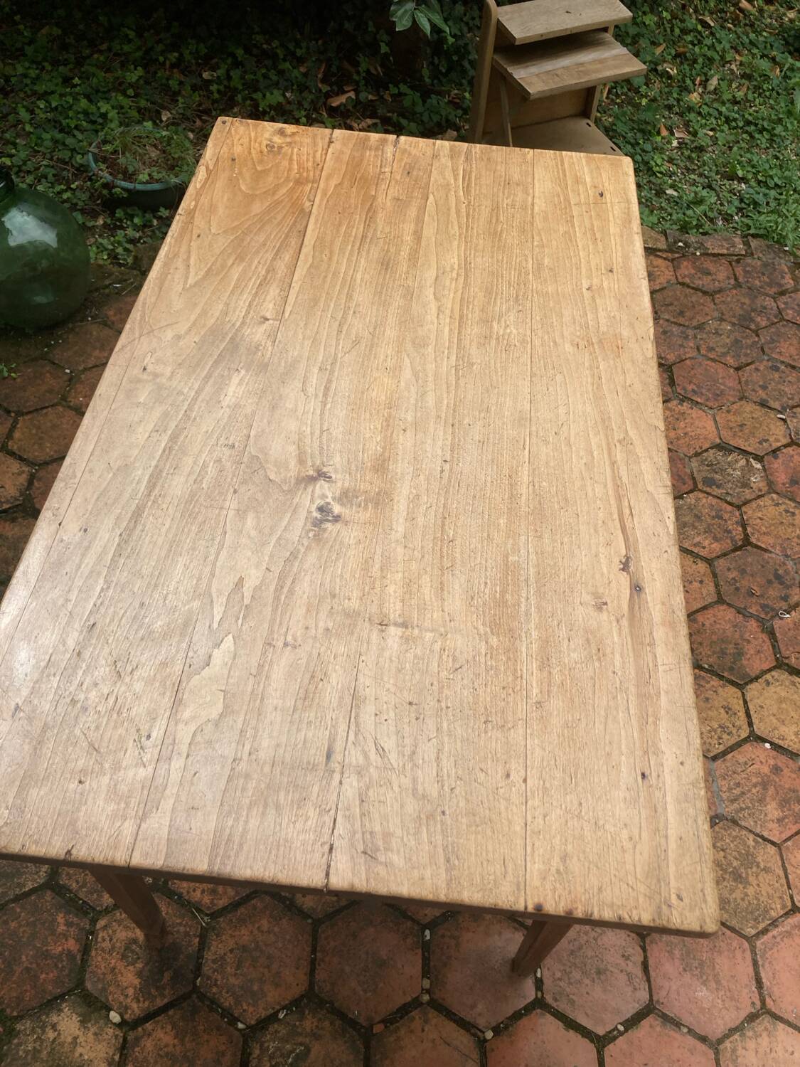 Vintage farmhouse table