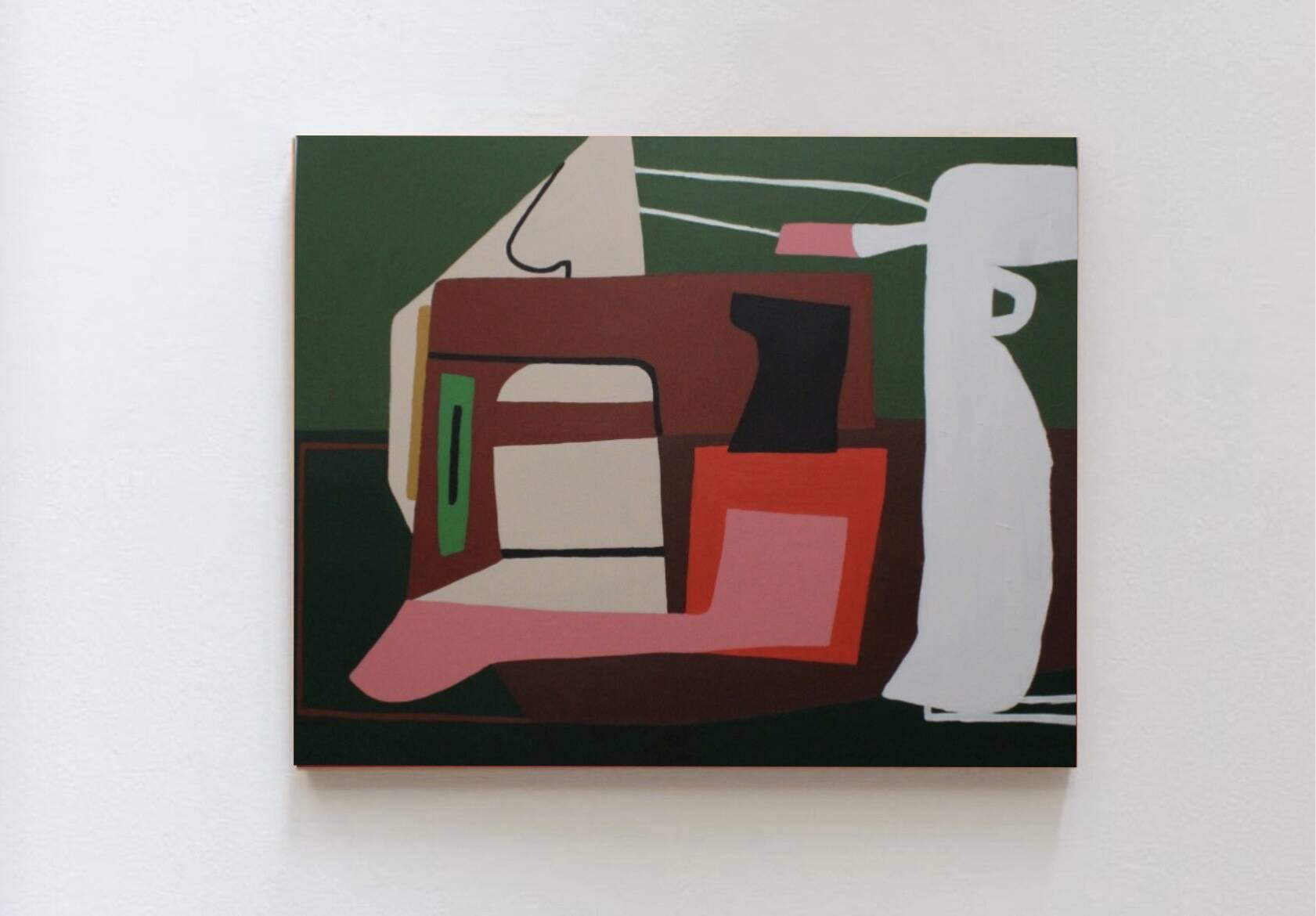 Geometric abstract on canvas "Serenity"