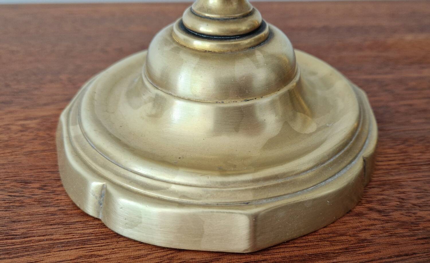 Louis XVI style gilt bronze candle holder