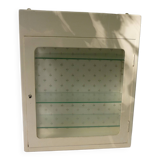 Medicine cabinet/glass toilet 1950