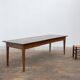 Grande table de ferme en bois, 1880