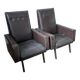 Set of 2 50s armchairs