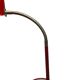 Vintage Polish bedside lamp in glass and metal, 1980s