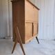 Vintage secretary with compass legs