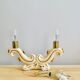 Ceramic candlestick lamp
