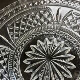 Art Deco chiseled crystal cup