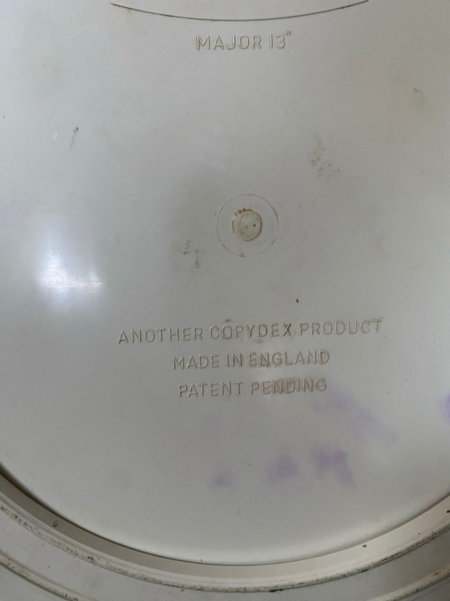 Vintage Lazy Susan rotating tray Copydex