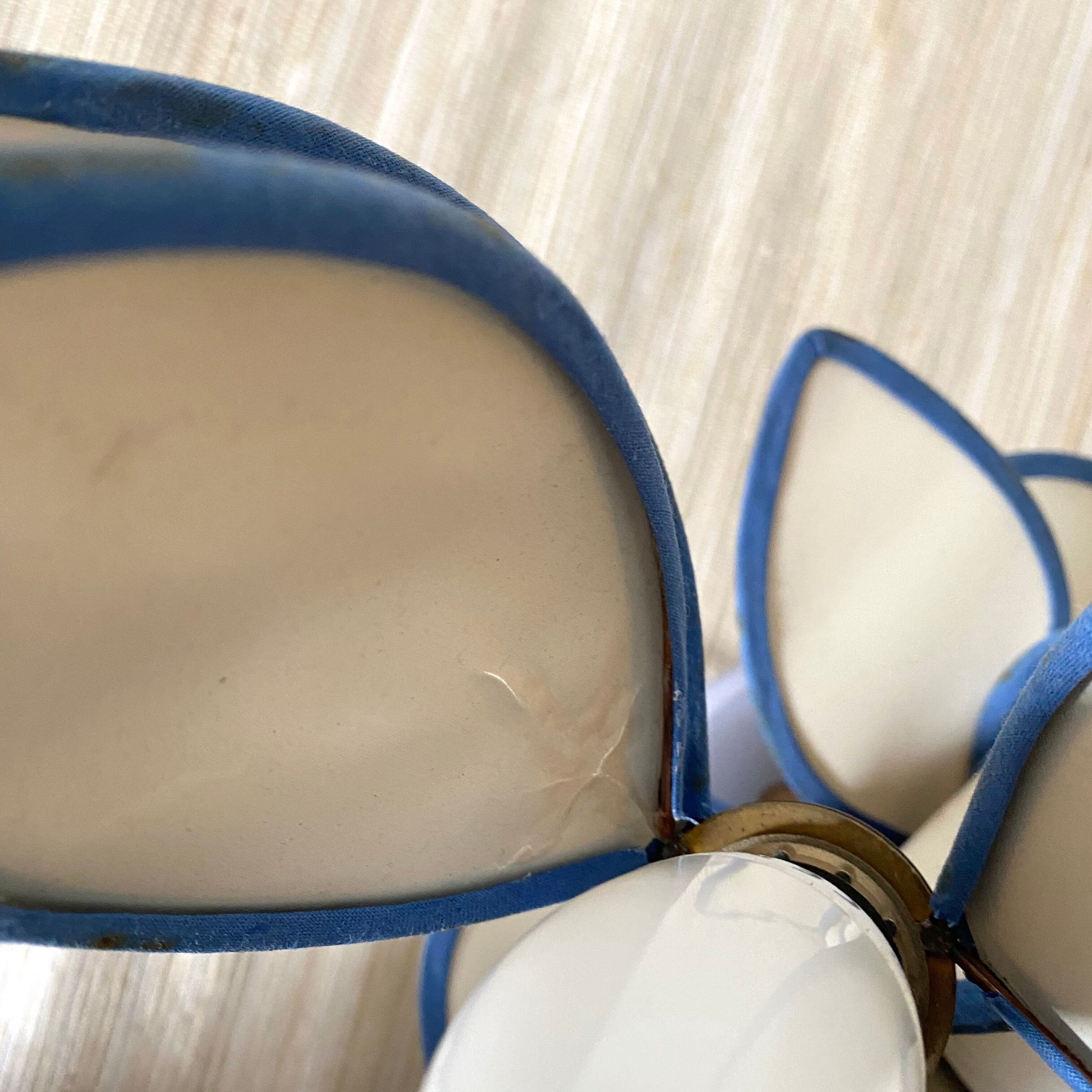 Double lotus flower lamp, 80s