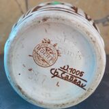 Charles Catteau ceramic vase