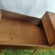 Vintage worker wood foot compass