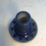 Pair of Betschdorf Schmitter ceramics bougeoirs