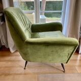 Suite de 2 fauteuils de style Gio Ponti - Suite de 2 fauteuils de style Gio Ponti