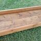 Old solid wood carpenter's workbench