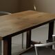 Solid oak farmhouse table, 1970 – Handcrafted